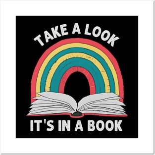 Take a Look it's in a Book Reading Rainbow Posters and Art